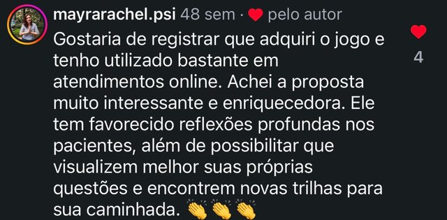 Depoimento de Mayra Rachel, Psicóloga, sobre o Contos em Cubos